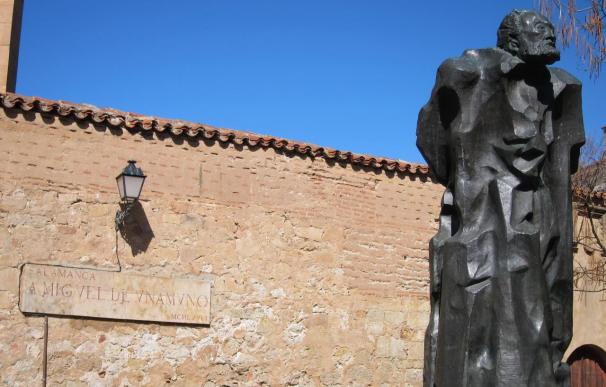 Diferentes monumentos de Salamanca servirán de pantalla para la proyección de documentales sobre vida y obra de Unamuno
