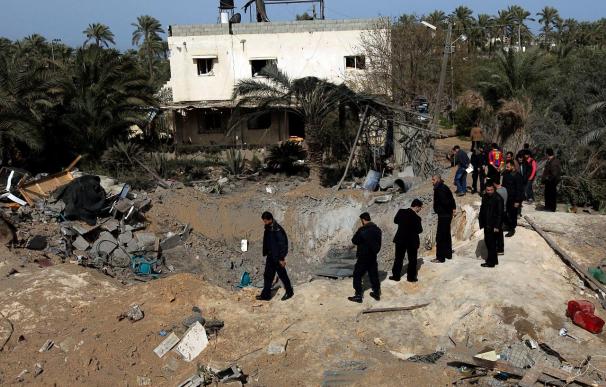 La Fuerza Aérea israelí bombardea varios objetivos en Gaza, sin causar víctimas