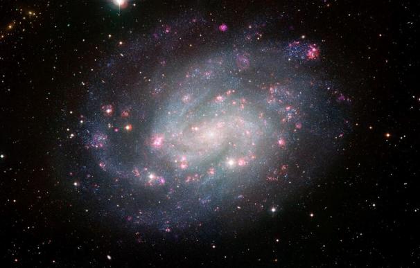 El ESO publica la primera imagen precisa de la cercana galaxia NGC300