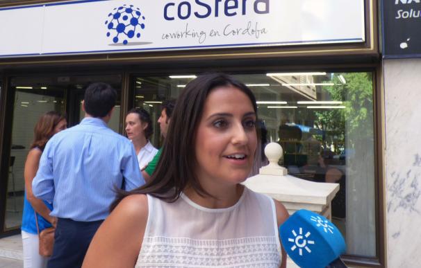 Beatriz Jurado (PP) dice que las políticas de empleo del PSOE "están lastrando" a Córdoba