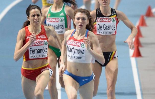 Nuria Fernández, plata en 1.500, logra la primera medalla de España