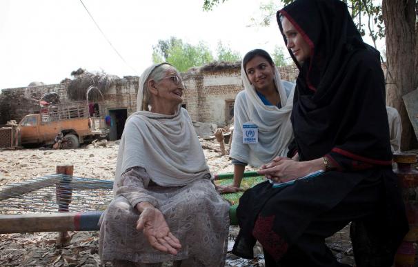 Con Jolie de reclamo, la ONU lamenta que el mundo no preste atención a Pakistán