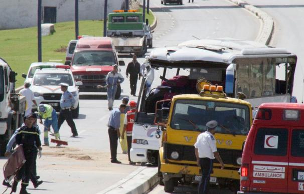 Las autoridades marroquíes reducen a nueve las víctimas mortales en el accidente de autobús