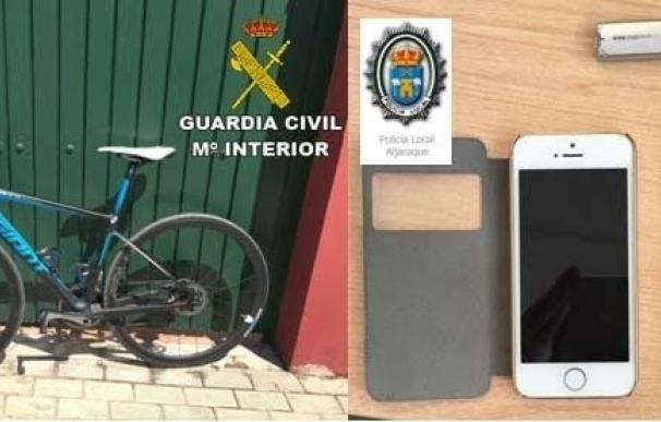 Localizan al presunto ladrón de dos viviendas de Nuevo Portil por la señal de un móvil robado