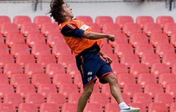 Carles Puyol evoluciona favorablemente de su lesión en la pierna izquierda