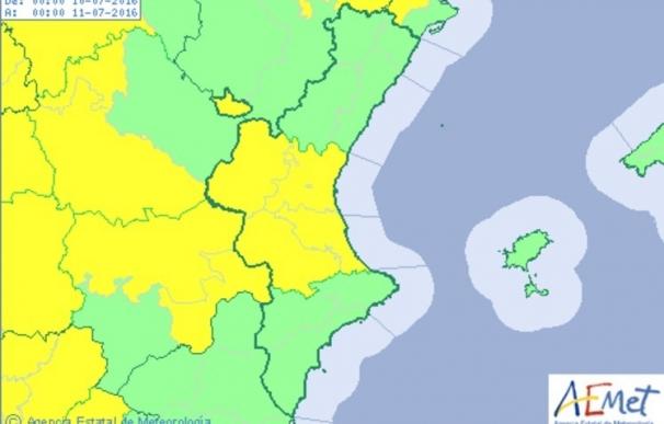 Alerta amarilla en la provincia de Valencia por temperaturas de hasta 38 grados
