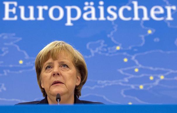 Angela Merkel y la Unión Europea