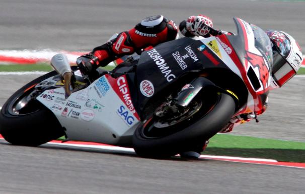 Tomizawa consiguió ser el primer vencedor en la nueva categoría de Moto2