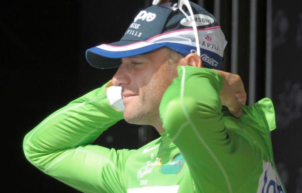 El italiano Petacchi abandona en la novena etapa de la Vuelta
