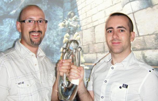Raúl Arrabales y Jorge Muñoz, ganadores del 2K BotPrize 2010