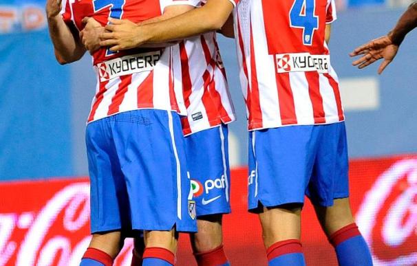 Godín dice que se "habla de una Liga de dos" pero afirma que el Atlético está "muy bien"