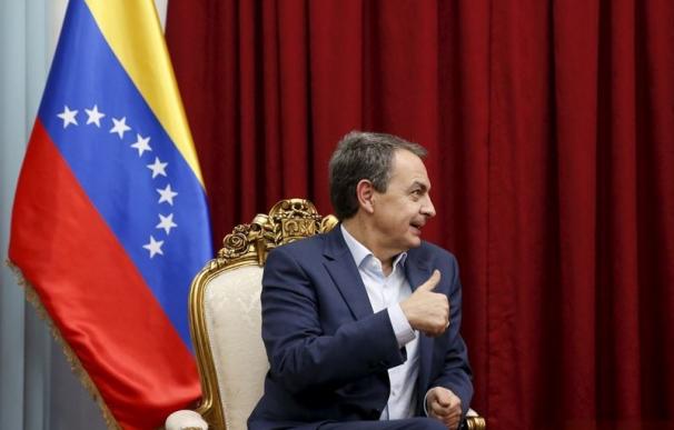 Zapatero, en la anterior visita a Venezuela.
