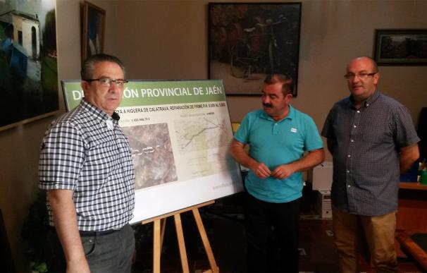 Diputación invertirá más de 1,5 millones de euros en la principal vía de acceso a Higuera de Calatrava