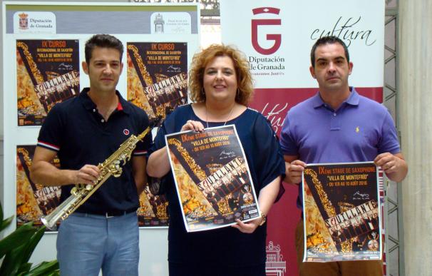 Alumnos de distintas nacionalidades perfeccionarán técnicas de saxofón en Montefrío en un curso único en España
