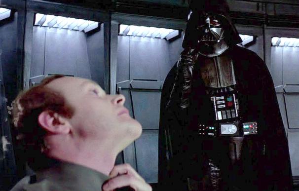 Darth Vader: "Su carencia de fe resulta molesta"