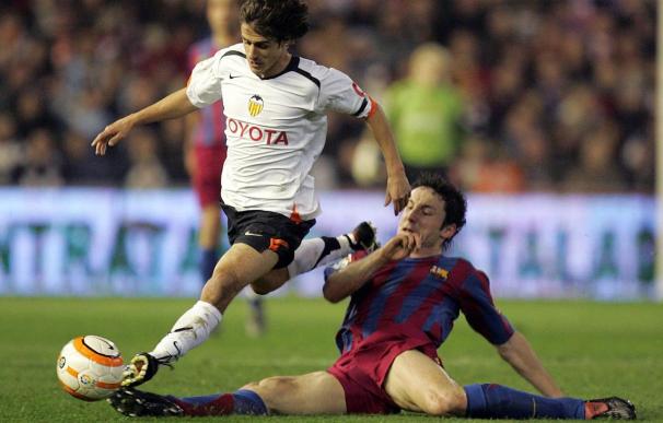 El jugador del Mallorca Sergio Tejera espera que al Valencia se le note que corrió mucho ante el Barça