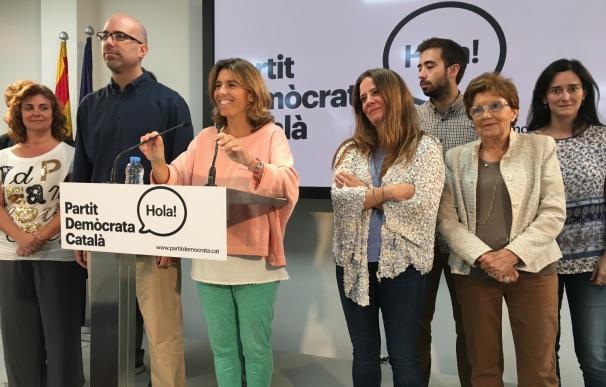 Mercè Homs asegura que el objetivo del PDC es la alcaldía de Barcelona en 2019