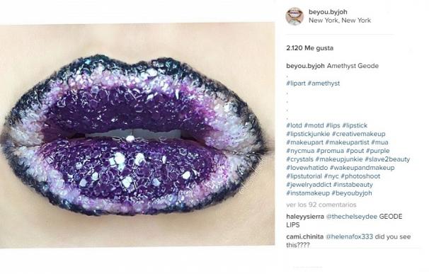 Los labios de cristal, la tendencia beauty que revoluciona Instagram