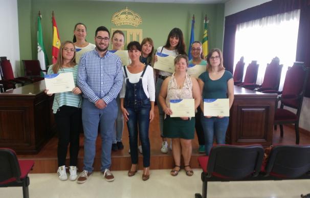 Diputación forma a diez jóvenes de Tabernas en comercialización turística y gestión de reservas
