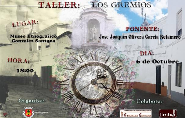 El Museo Etnográfico González Santana de Olivenza (Badajoz) impartirá un taller sobre los gremios locales del municipio