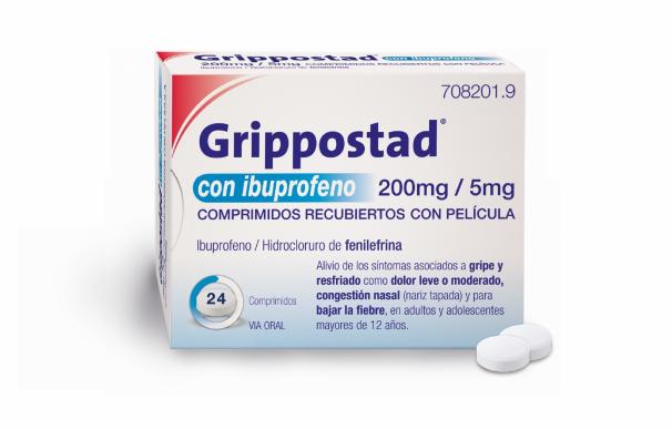 STADA lanza 'Grippostad' con ibuprofeno en comprimidos para los síntomas de la gripe y resfriado