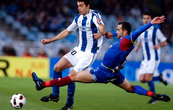 El centrocampista de la Real Sociedad Prieto podrá jugar contra el Deportivo