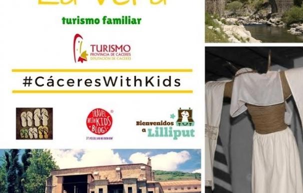Blogueros de referencia en viajes con niños visitan la comarca de La Vera de la mano de la Diputación de Cáceres
