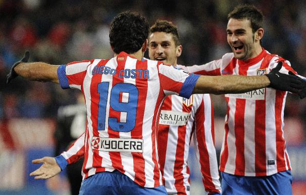 2-0. Adrián y Koke acercan al Atlético a ocho puntos del Barça