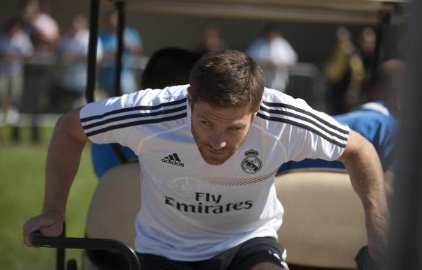 Xabi Alonso y Bale siguen con su trabajo de recuperación