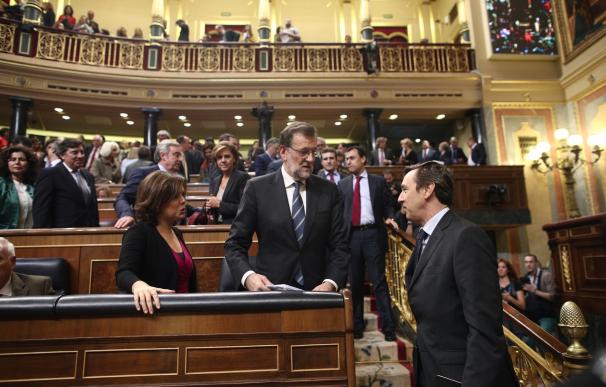 Arranca la segunda jornada de la investidura con el deseo de Rajoy de que haya "sentido común"