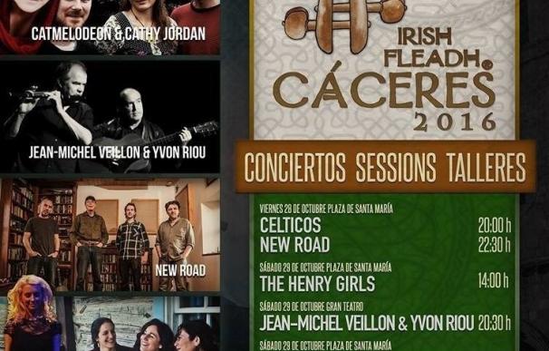 El grupo Celticos abre este viernes el festival Irish Fleadh de Cáceres, que ofrece seis conciertos