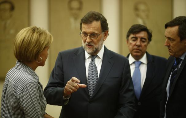 Margallo, Fernández Díaz y Cospedal evitan especular sobre si estarán en el nuevo Gobierno de Rajoy