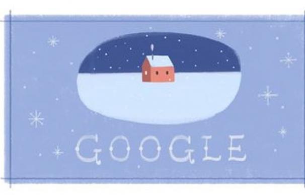 Tercer doodle navideño de Google.