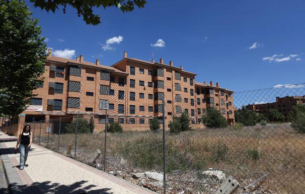 Imagen de Ciudad Valdeluz, en el municipio de Yebes, el que tiene mayor índice de desocupación de vivienda de toda España.