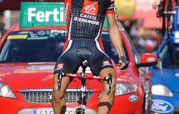 Erviti gana en solitario la décima etapa y 'Purito' Rodríguez, nuevo líder de la Vuelta