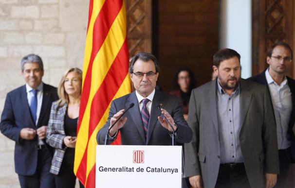 Dos encuestas cifran entre el 35 y el 40 por ciento el independentismo en Cataluña