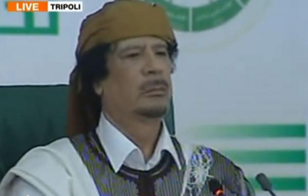 Gadafi reclama que él no tiene el poder en el aniversario de la "República de las Masas"