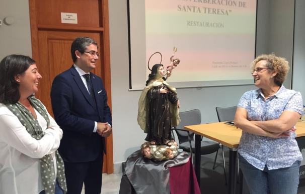 El Museo de la Ciudad de Murcia recupera una talla de Santa Teresa de Jesús que podría ser del escultor Roque López