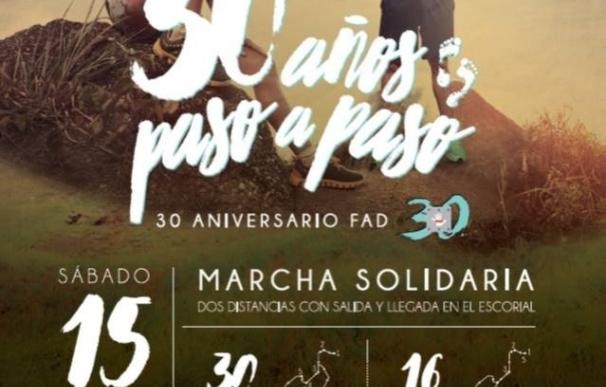 La FAD invita a los ciudadanos a correr en su Marcha Solidaria este sábado 15 de octubre por sus 30 años de existencia