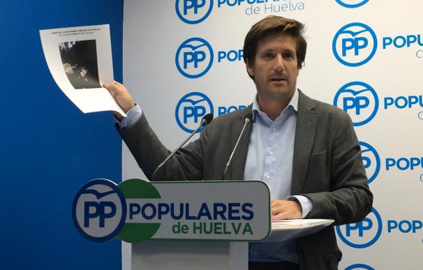 PP denuncia el "caos y suciedad" en el hospital Juan Ramón Jiménez y exige a la Junta que "investigue"