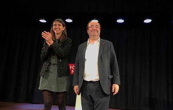 Iceta y Parlon (PSC) reiteran su voluntad de romper la disciplina de voto del PSOE