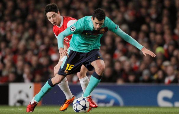 El Barça se ampara en su poder goleador para levantar la eliminatoria ante el Arsenal