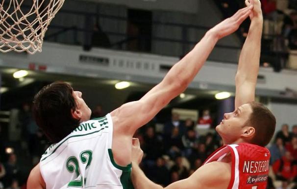 Nesterovic, del Olympiacos, mejor jugador de la Euroliga en febrero