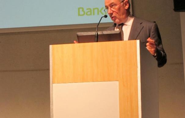 Rodrigo Rato defiende el futuro de Bankia en solitario y aprovechando sinergias