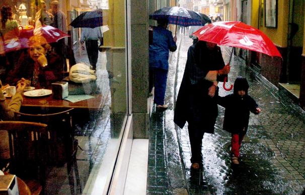 Buena parte de España se encuentra en alerta por lluvias o tormentas