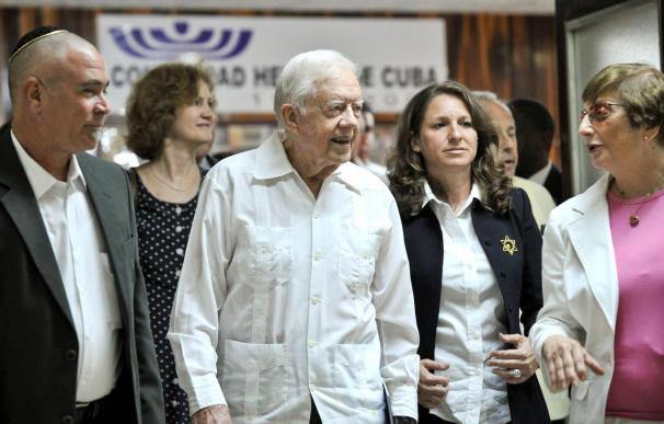 Carter espera poder contribuir a mejorar las relaciones entre EE.UU. y Cuba