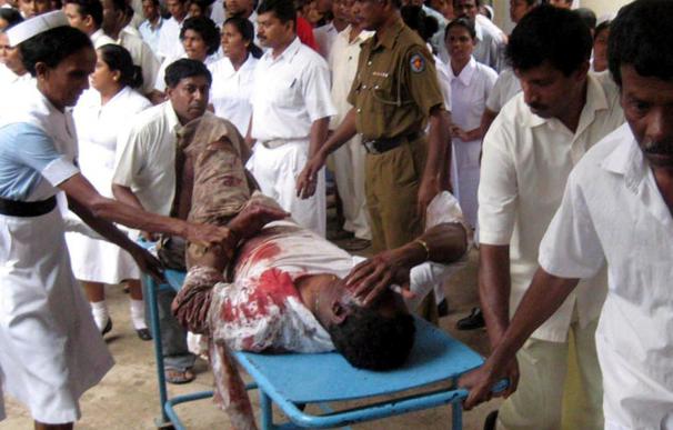 El Gobierno de Sri Lanka cifra en 22 los muertos en una explosión accidental