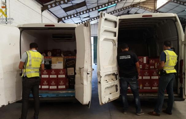 Detenidos cuatro acusados de robar más de 6.000 botellas de bebidas alcohólicas en Badajoz