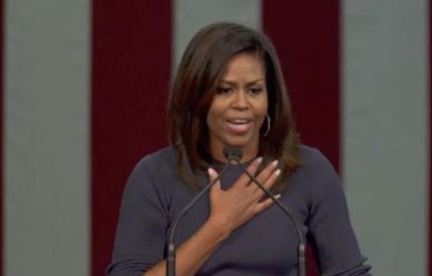 Michelle Obama carga contra Trump por sus comentarios contra las mujeres