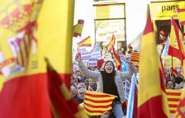 Casi la mitad de los españoles quiere que se celebre la consulta en Catalunya.